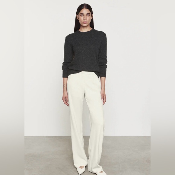 ENZA COSTA Ponte Knit Flare dress pants WomensOff White size 25 (28x32)